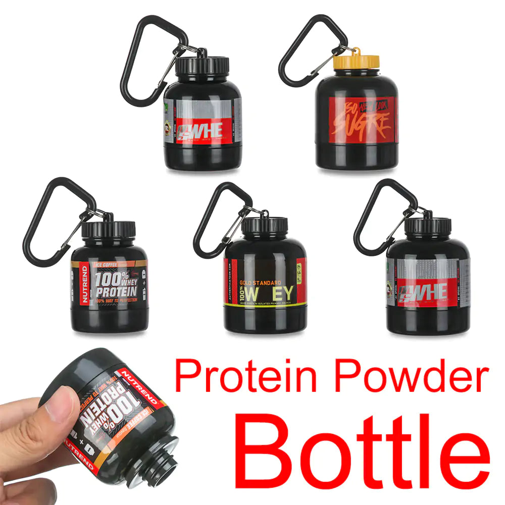 Mini Protein Powder Bottle
